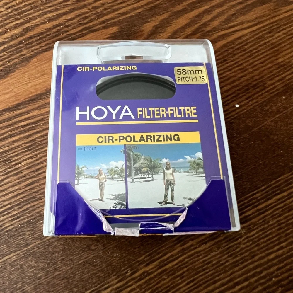 HOYA Polarizing Filter 58mm for Camera Lens